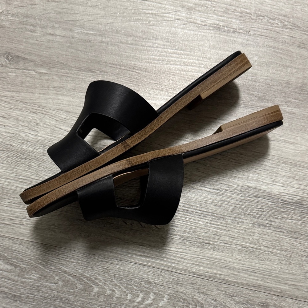 a new day Black Slide Sandals - Picture 4 of 4